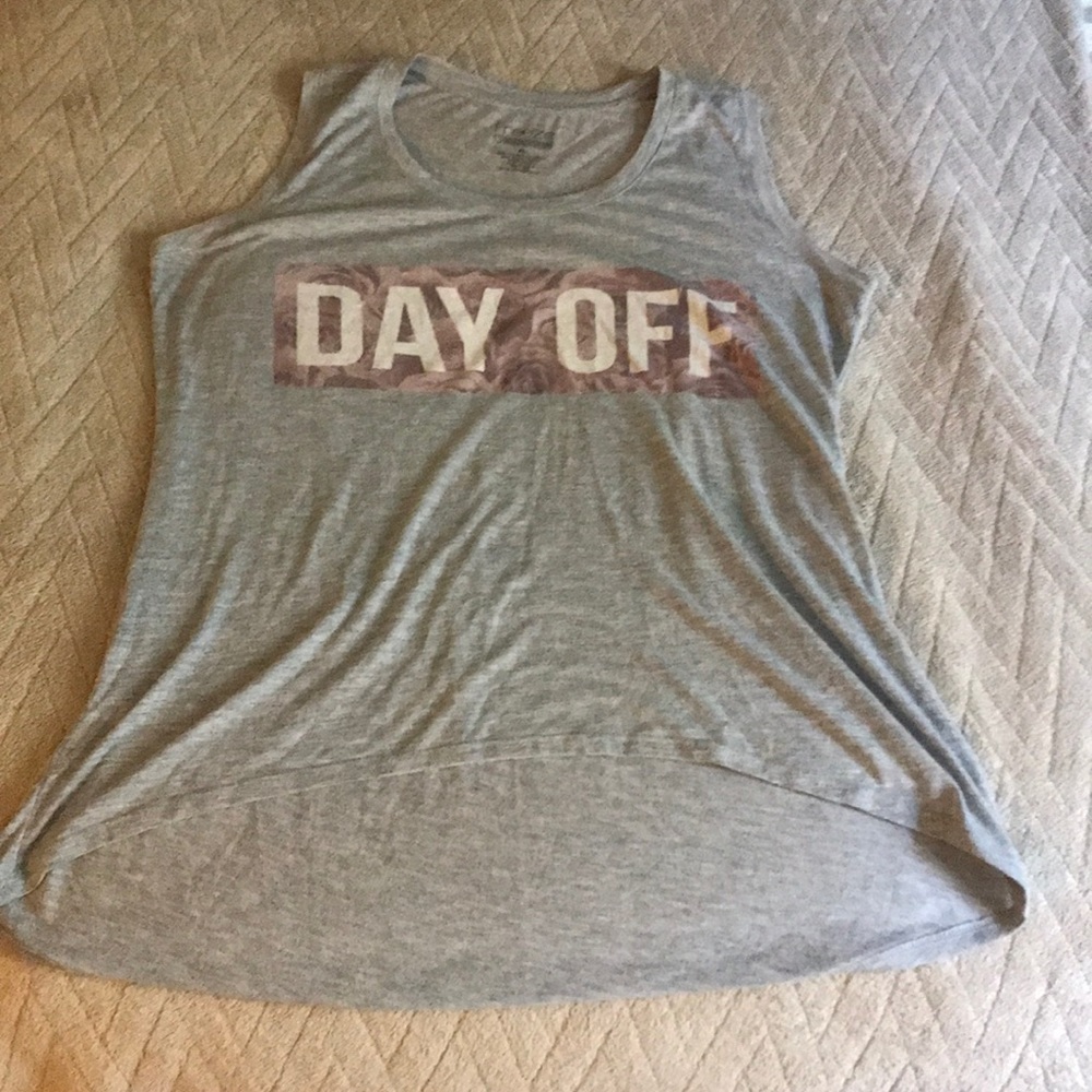 Grey tank top